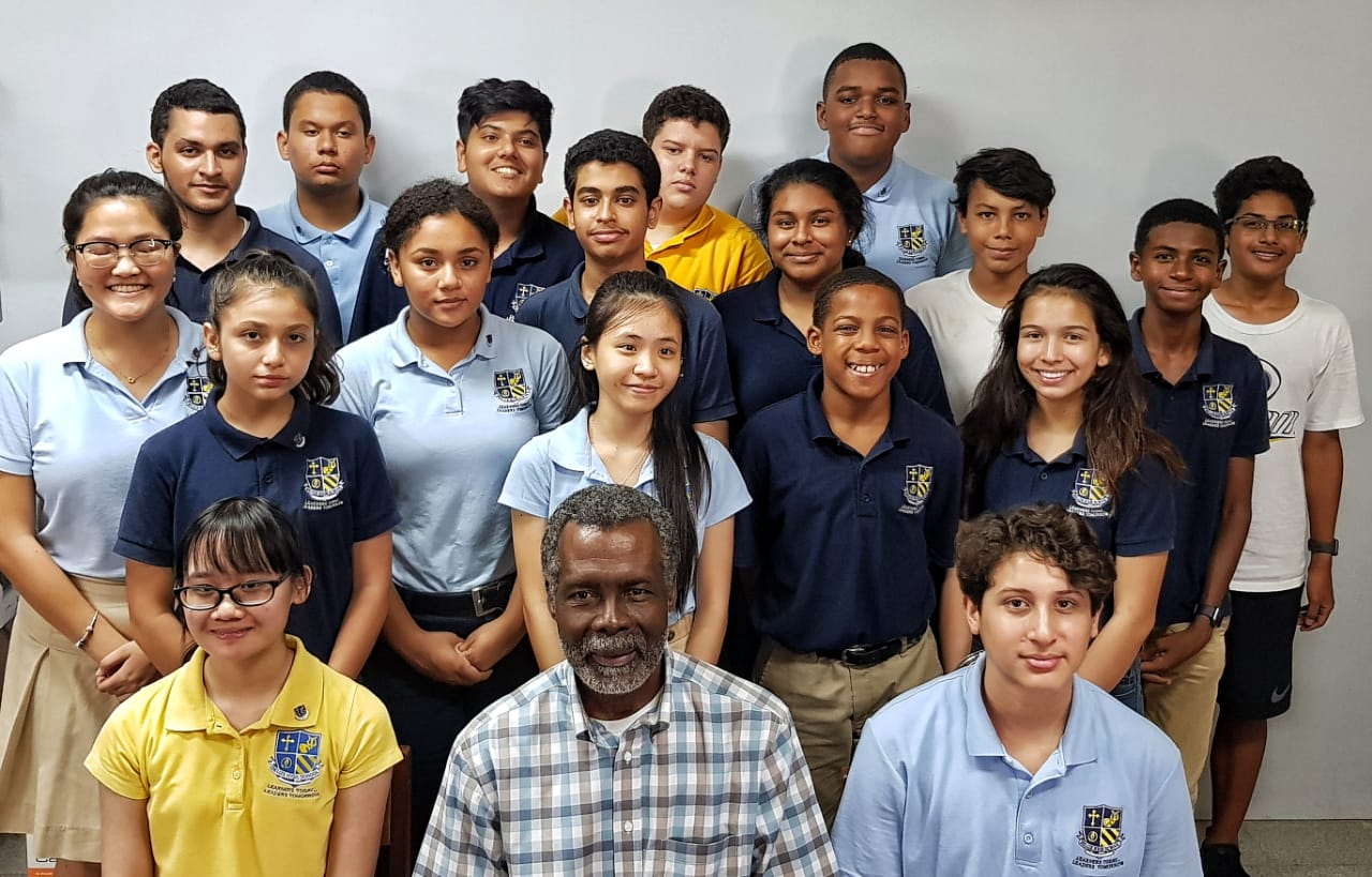 OAS Belize Office helps prepare Students of the Belize High School for 37th MOAS(October 24, 2018)